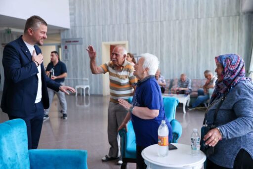 Başkan Görkem Duman’dan huzurevi ziyareti
