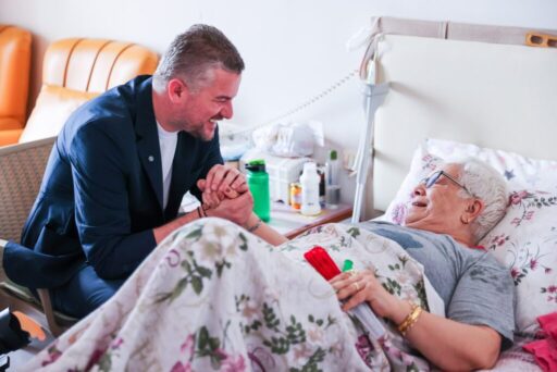 Başkan Görkem Duman’dan huzurevi ziyareti