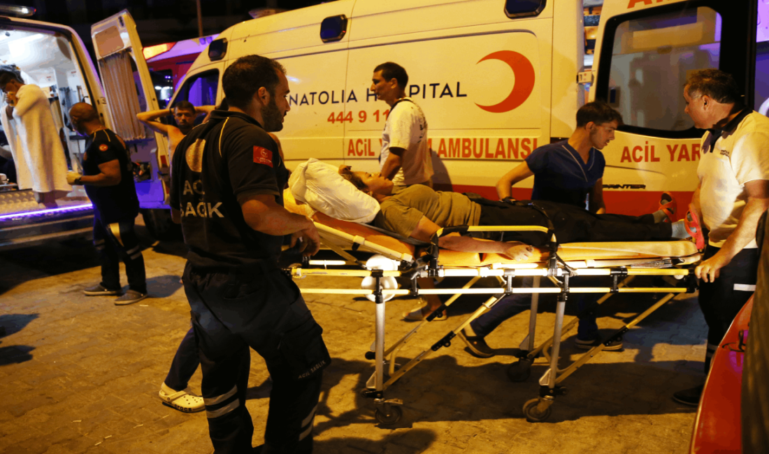 Alanya’daki Yangında 622 turist zor kaçtı! Türkler Mahallesi'ndeki bir otelin hamam bölümünde akşam saatlerinde henüz belirlenemeyen