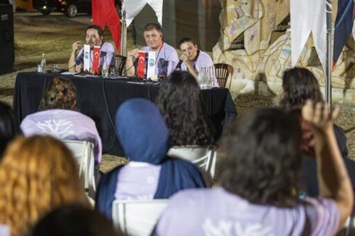 İzmir Büyükşehir Belediye Başkanı Dr. Cemil Tugay, Pamucak’ta düzenlenen TMMOB