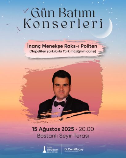 İzmir Büyükşehir Belediyesi’nin gelenek haline gelen Gün Batımı konserleri, ağustos