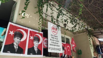 ATA Parti Tire İlçe Başkanlığı'nın 1. Olağan Kurultayı, büyük bir