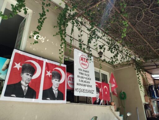 ATA Parti Tire İlçe Başkanlığı'nın 1. Olağan Kurultayı, büyük bir