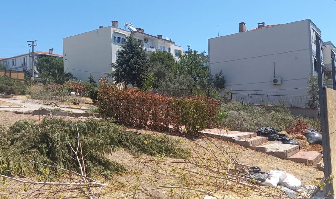 Çiğli’de 20 yıl boyunca park hizmeti veren alanın satışıyla ticari