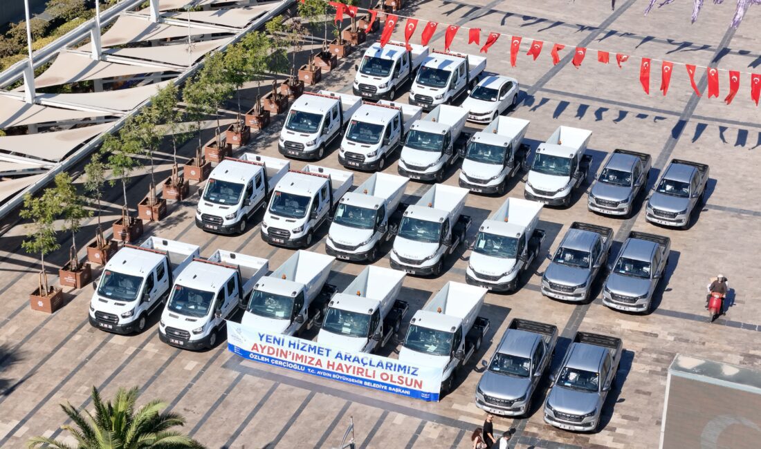 Proje, yatırım ve hizmetleriyle Aydın’ın 17 ilçesinde vatandaşların yanında olan