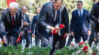 İzmir Büyükşehir Belediye Başkanı Dr. Cemil Tugay, 15 Temmuz Demokrasi