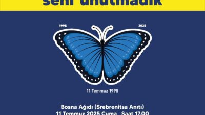 İnsanlık tarihinin en kara lekelerinden Srebrenitsa Soykırımı’nda katledilen canlar Buca’da