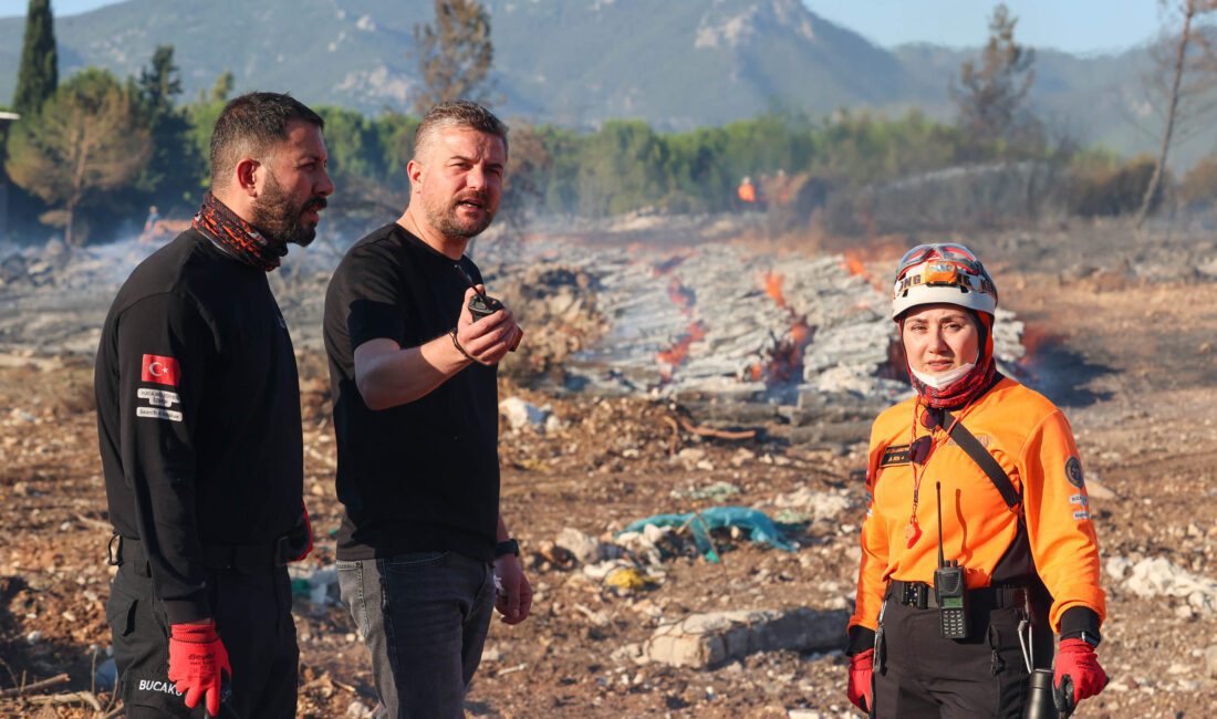 Görkem Duman: “Anka kuşu misali küllerimizden yeniden doğacağız” Buca Belediye Başkanı Mimar Görkem Duman, “Bu yeşil alanların, Anka