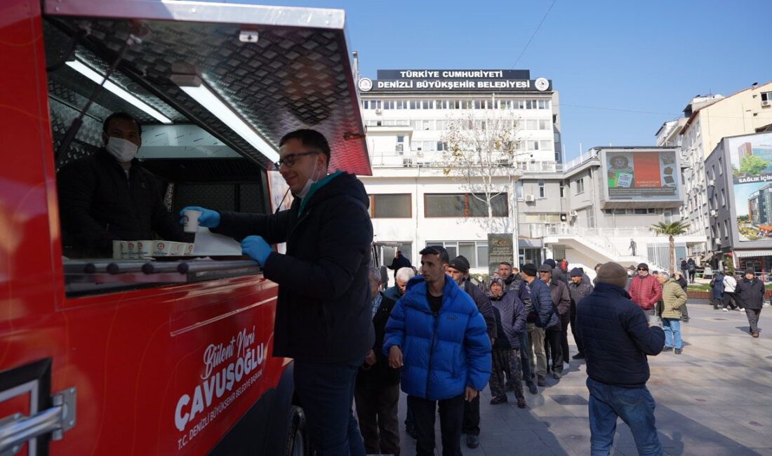 Mobil ikramda rekor hizmet 250.000 kişiye ulaştı Denizli Büyükşehir Belediyesi 6 ay önce hizmete aldığı mobil ikram
