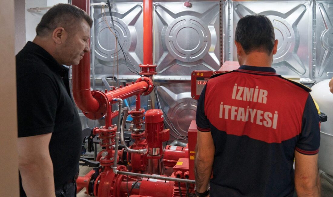 İzmir Büyükşehir Belediyesi İtfaiyesi, kentin güvenliğini sağlamak için başta turizm