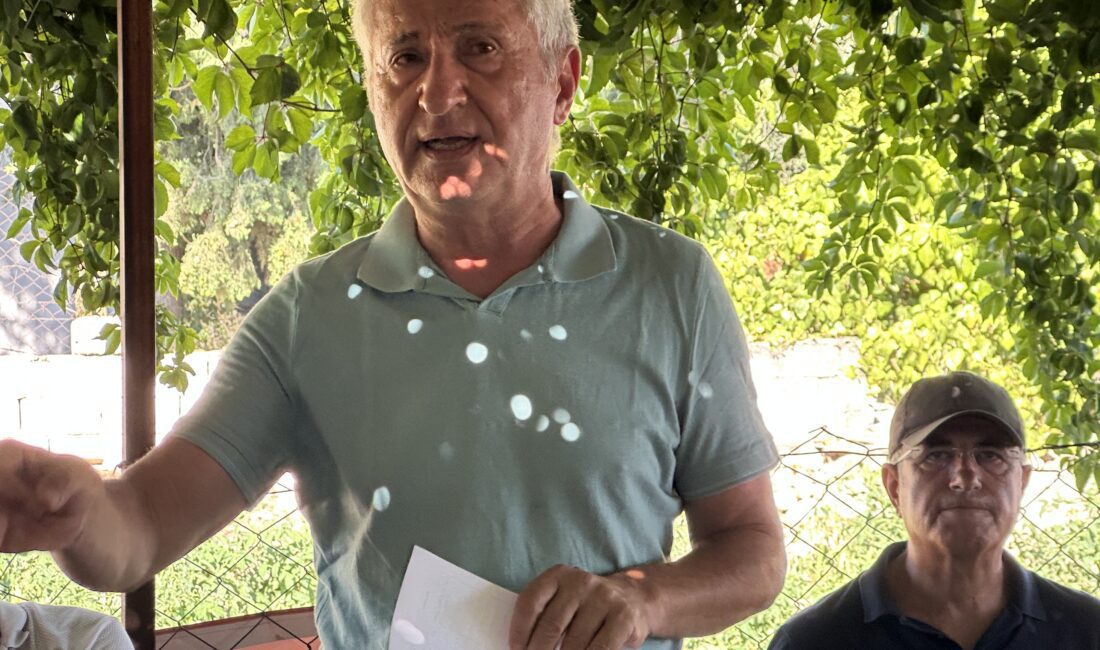 Çeşme Germiyan Köy Kahvesi’nde düzenlenen toplantıda Çeşmeli vatandaşlar, Ildır’da çıkan