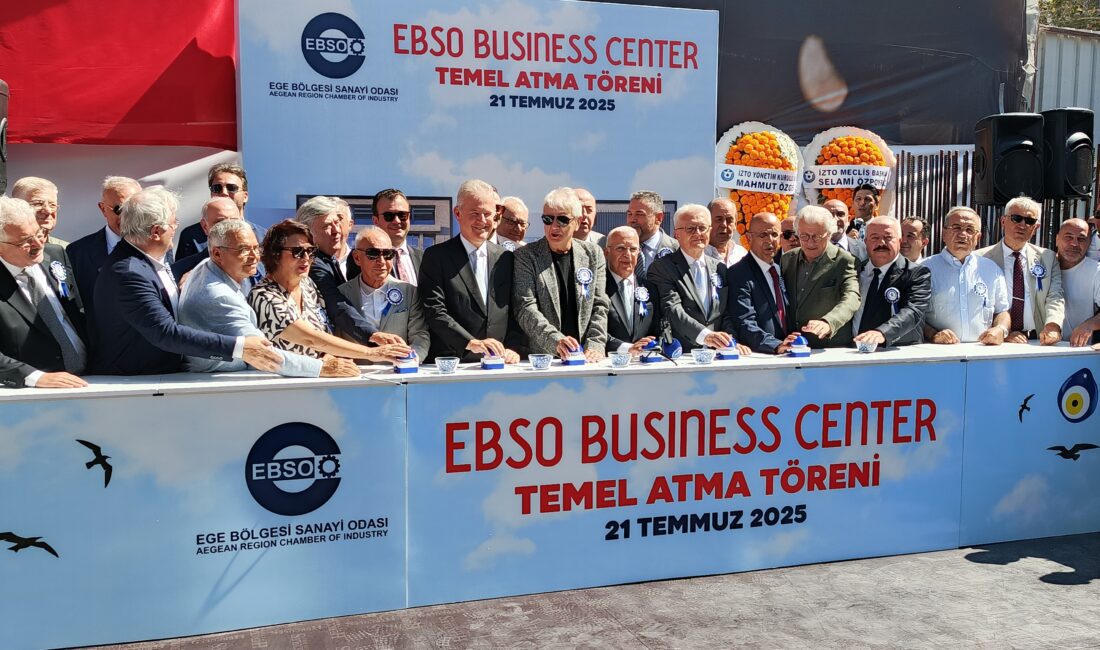 Ege Bölgesi Sanayi Odası, EBSO Business Center’ın temeli, Konak’ta düzenlenen
