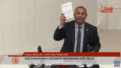 CHP Milletvekili Ednan Arslan, TBMM’de kabul edilen zeytinlik yasasının etki