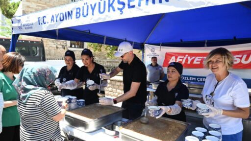 Muharrem ayının paylaşma ve dayanışma ruhunu yaşatmaya devam eden Aydın