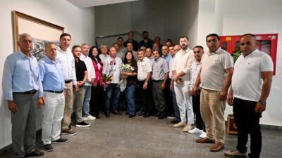 Aydın Büyükşehir Belediye Başkanı Özlem Çerçioğlu, İncirliova ilçesinde görev yapan