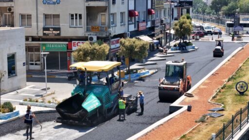 Aydın Büyükşehir Belediyesi, kent genelinde eş zamanlı olarak sürdürülen yol