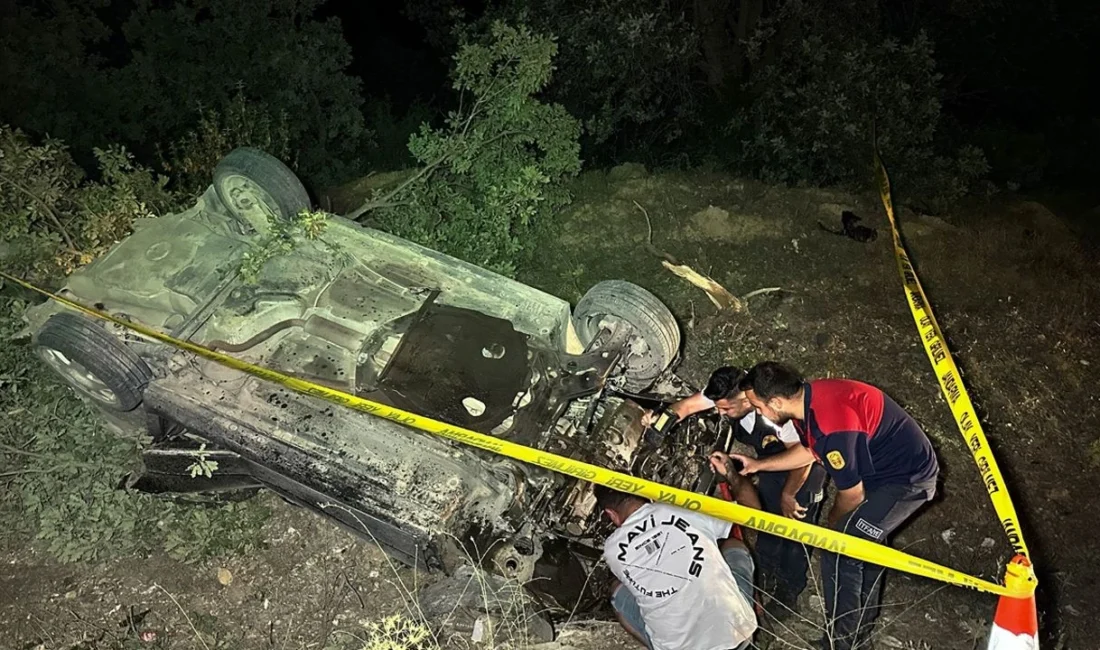 Feci kazada 16 Yaşındaki Kazım Sağcan Hayatını Kaybetti Uşak’ın Banaz ilçesinde otomobilin şarampole devrilmesi sonucu 16 yaşındaki Kazım