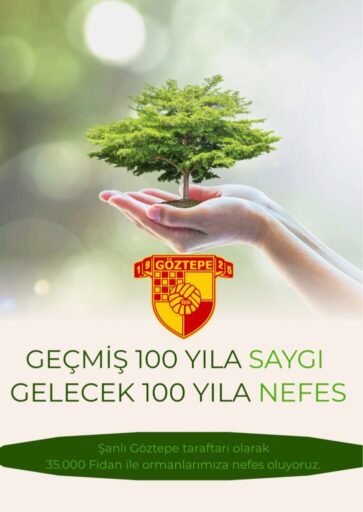 Tam 35 bin fidanla, ormanlarımızı yeniden yeşertmek için omuz omuzayız.