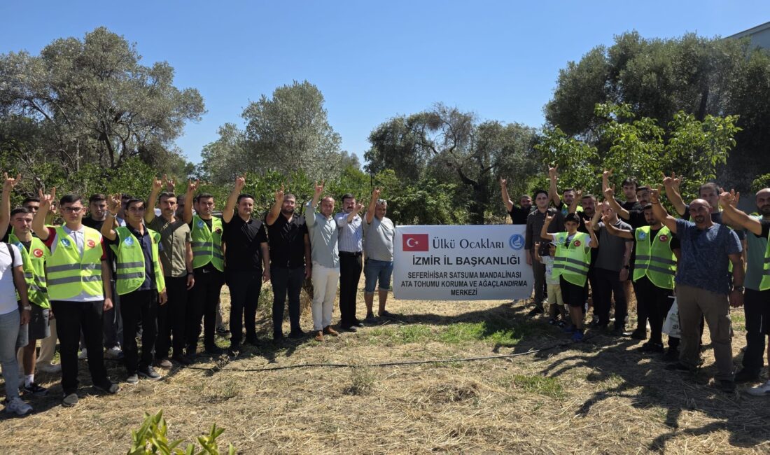 Ülkü Ocakları İzmir İl Başkanlığı, İzmir’de yaşanan orman yangınları sonrası