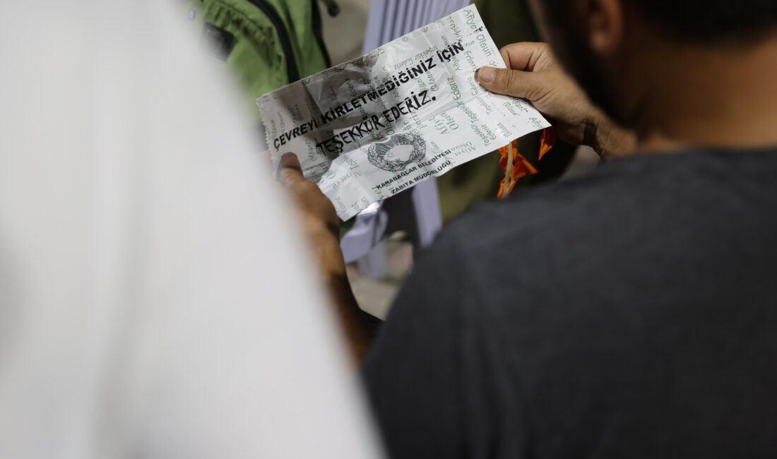 Karabağlar Belediyesi, çevre temizliği konusunda farkındalık yaratmak ve çevre bilincini