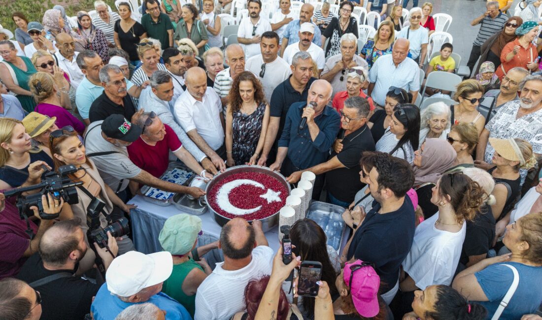 Karşıyaka Belediyesi’nin geleneksel hale getirdiği Aşure Günü etkinliği, bu yıl da