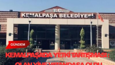 Kemalpaşa Belediye Başkanı Mehmet Türkmen, kamuoyunda tartışmalara neden olan son