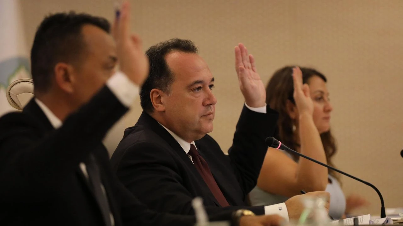 Manisa Büyükşehir Belediye Başkanı Besim Dutlulu ile Demirci Belediye Başkanı