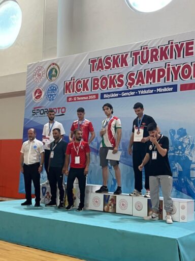2025 TASKK Türkiye Gençler ve Büyükler Kick Boks Şampiyonası sona