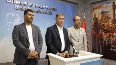 Başkan Tugay, “Sürece baktığımız zaman, CHP’ye yönelik siyasi bir operasyon