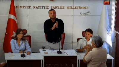Seferihisar Belediyesi Temmuz ayı olağan meclis toplantısı, Belediye Başkanvekili Gökhan