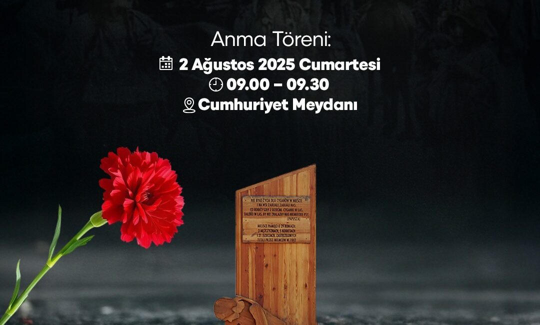 İzmir Büyükşehir Belediyesi, 2 Ağustos Roman Soykırımını Anma gününde İkinci