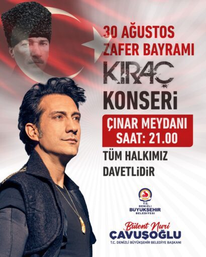 Denizli Büyükşehir Belediye Başkanı Bülent Nuri Çavuşoğlu, 30 Ağustos Zafer