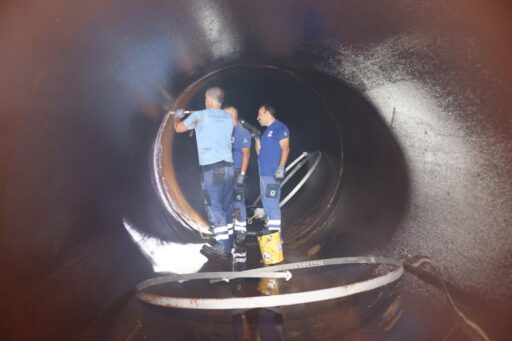 İZSU Genel Müdürlüğü, Menemen Yahşelli’den kente su taşıyan ana isale