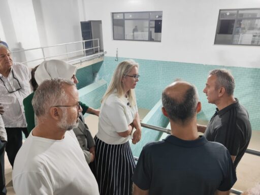 AK Partili Çankırı Karareis Barajı’nı İnceledi, Çeşme Belediyesine Yüklendi