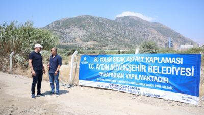 Aydın Büyükşehir Belediyesi tarafından Söke ilçesinde hayata geçirilen çalışmalar hız