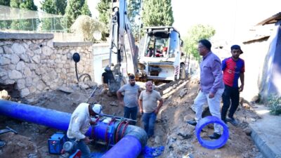 Manisa Su ve Kanalizasyon (MASKİ) Genel Müdürlüğü Alaşehir ilçe merkezine