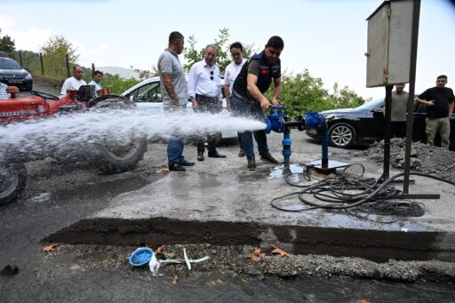 MASKİ Genel Müdürlüğü, Salihli ilçesine bağlı Bahçecik Mahallesinde içme suyu