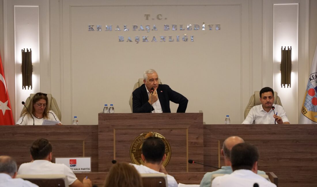 Kemalpaşa Belediye Meclisi Ağustos Ayı Olağan Toplantısı, Kemalpaşa Belediye Başkanı