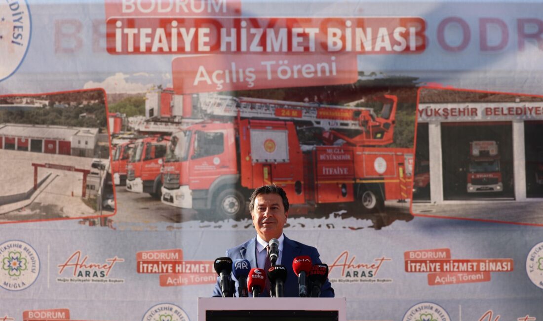 Bodrum’da Yeni İtfaiye Hizmet Binası Törenle Açıldı Muğla Büyükşehir Belediyesi, Bodrum’un Ortakent Mahallesi’nde inşa ettiği modern yeni