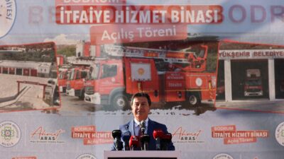 Muğla Büyükşehir Belediyesi, Bodrum’un Ortakent Mahallesi’nde inşa ettiği modern yeni