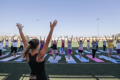 Bucalı kadınlardan yoga derslerine yoğun ilgi