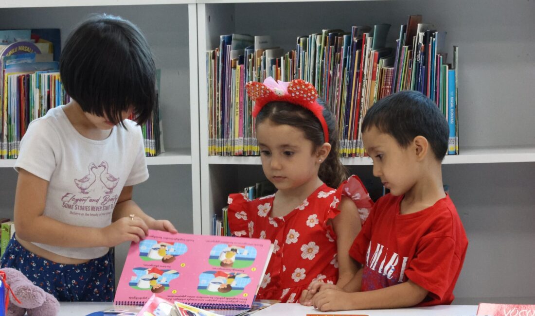 Büyükşehir Okuma Kültürünü Yaygınlaştırıyor Muğla Büyükşehir Belediyesi’nin Türkan Saylan Çağdaş Yaşam Merkezi içinde bulunan