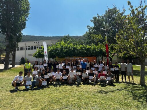 Denizli Büyükşehir Belediyesi’nin Cankurtaran Kamp Tesisi’nde düzenlediği “Bilim, Zekâ, Spor