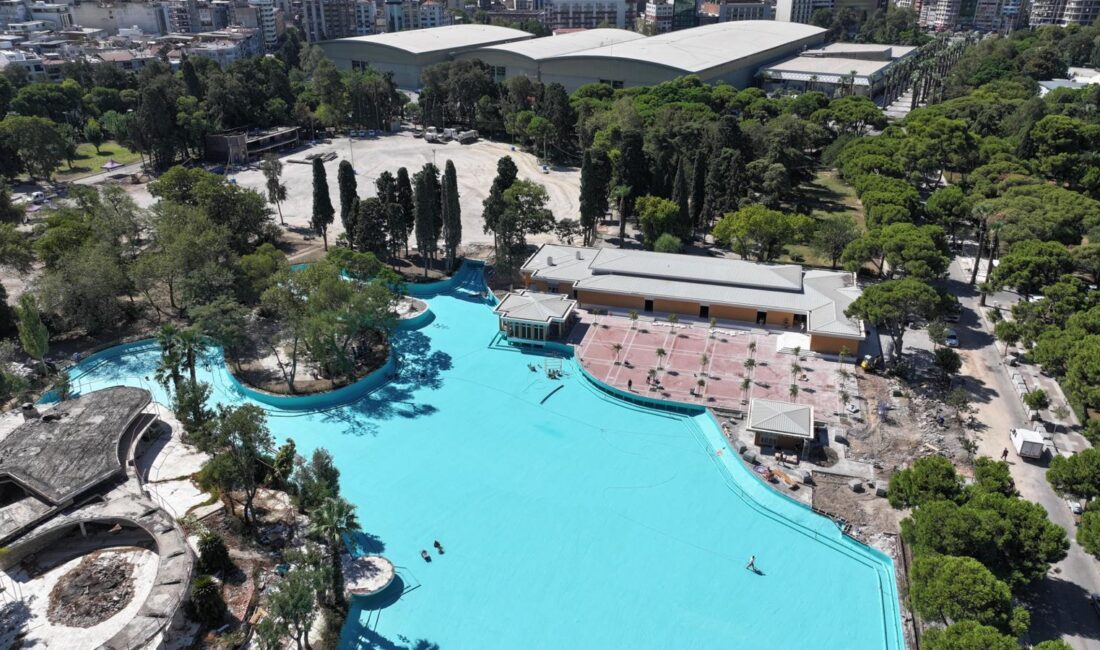 Göl Gazinosu 94’üncü İEF ile kapılarını açıyor İzmir Büyükşehir Belediyesi tarafından aslına uygun olarak inşa edilen Göl