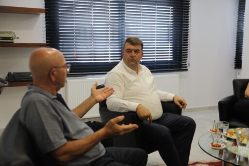 Belediye Başkanı İsmail Yetişkin, Belediye Başkan Yardımcısı Gökhan Pehlivan ve