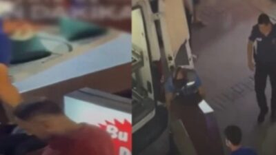 İzmir'in Konak ilçesi Alsancak semtinde, bir binanın asansör boşluğunda çürümüş