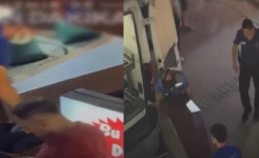 İzmir'in Konak ilçesi Alsancak semtinde, bir binanın asansör boşluğunda çürümüş