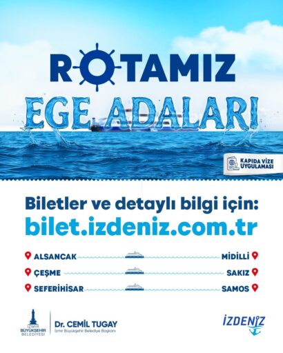 İzmir'den Ege Adaları'na Yolculuk Başladı