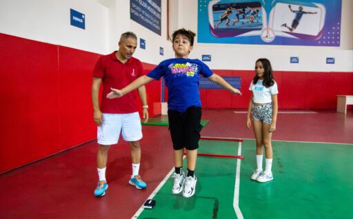 Karşıyaka’da örnek hizmet Sportif yetenekler keşfediliyor