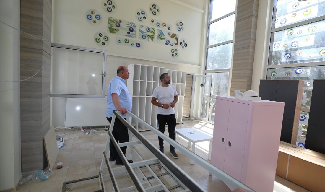 Menderes Belediyesi, içinde engelsiz çocuk evinin de olacağı yeni engelli